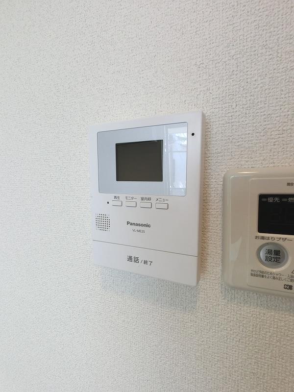 セキュリティ　モニター付きインターホン（室内）