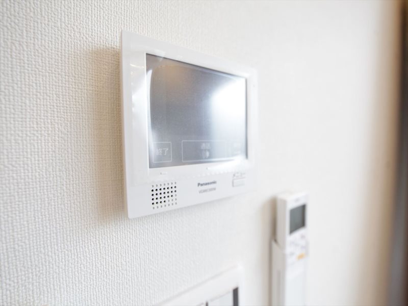 セキュリティ　ＴＶモニター付インターホン完備
