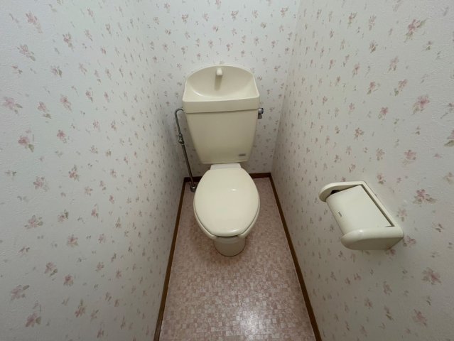 近鉄橿原線 尼ケ辻駅 徒歩12分 2階建 築30年のトイレ写真