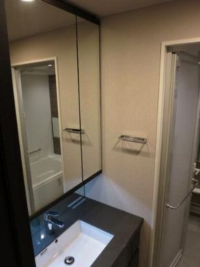 洗面設備　別タイプ部屋　参考写真です