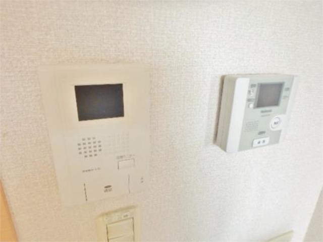セキュリティ　モニターホン設置