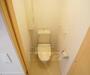 トイレ　清潔感のある洋式トイレ。