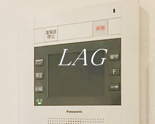 セキュリティ　モニター付きインターフォンです。
