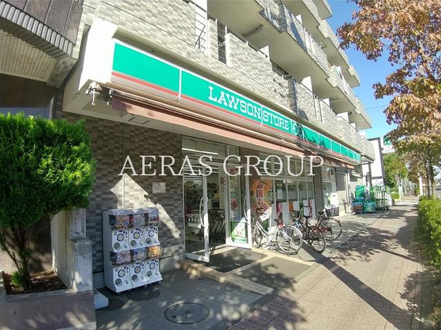 コンビニ　ローソンストア100国立北店（コンビニ）まで156m