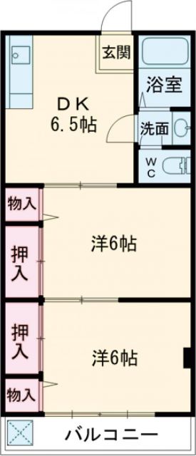國井ハイツの間取り写真