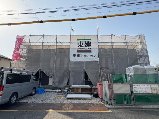 建物外観　建築現場