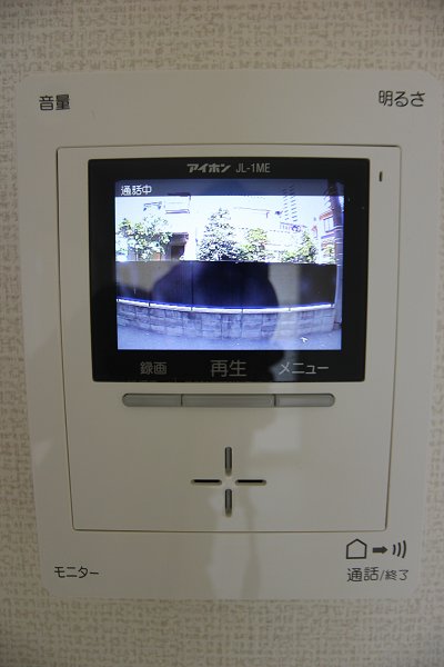 セキュリティ　テレビモニター