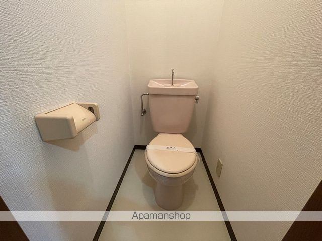 近鉄道明寺線 柏原駅 徒歩3分 4階建 築29年のトイレ写真