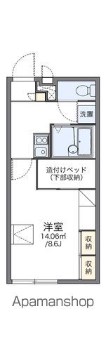 レオパレスボン エスプワールの間取り写真