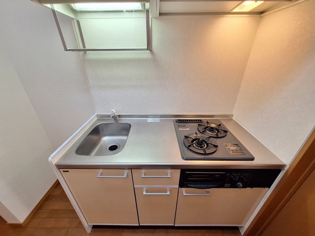 キッチン　★ガス２口グリル付きシステムキッチン★