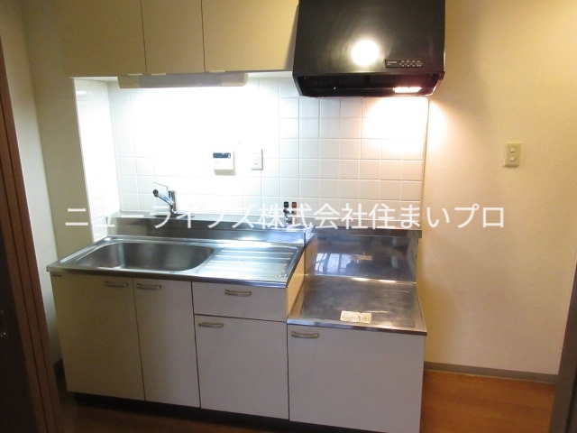 京阪本線 古川橋駅 徒歩3分 5階建 築26年のキッチン写真