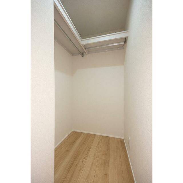 収納　ウォークインクローゼット完備。