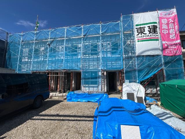 建物外観　建築現場