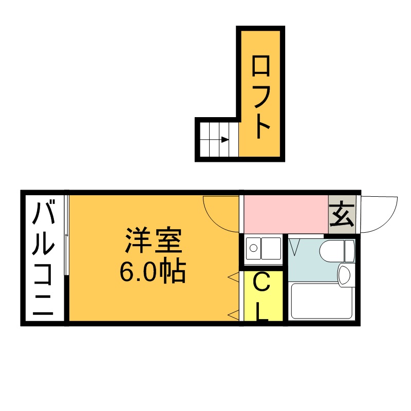 ルアーナ和白丘の間取り写真