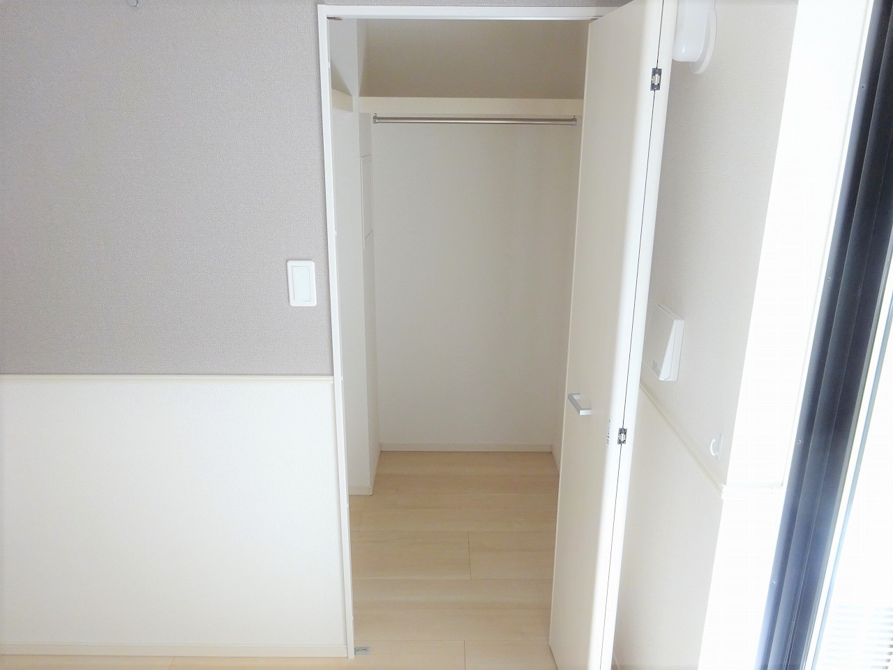収納　ウォークインクローゼット