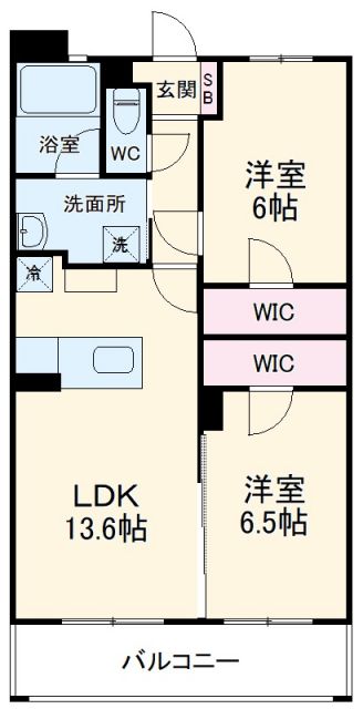 アルベルク河原の間取り写真
