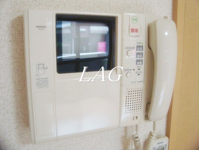セキュリティ　モニター付きインターフォンです。