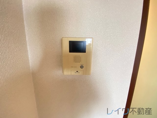 セキュリティ　モニター付きインターホンです