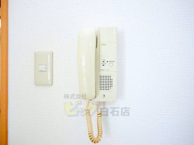 セキュリティ　インターフォン完備です♪