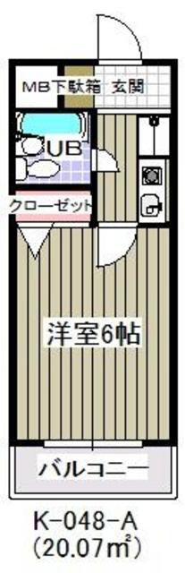 ガーデンヒルズ中山の間取り写真