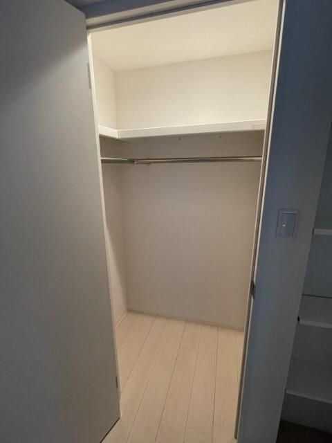 収納　たっぷりとした収納スペースです