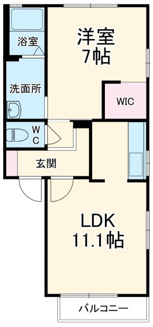 アニマートIIの間取り写真