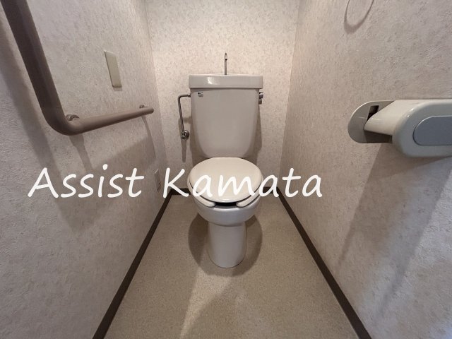 トイレ　写真は同タイプの別号室です