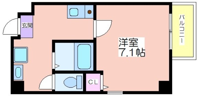 アルディア新町の間取り写真