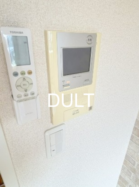 セキュリティ　モニター付きインターホンです。