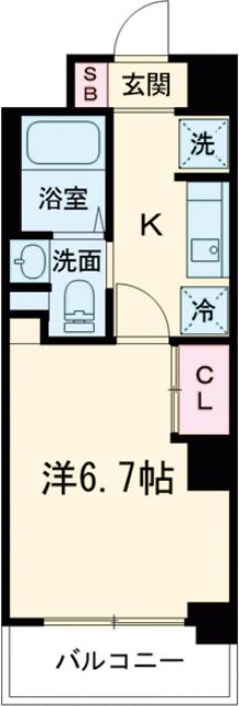 インプルーブ桜上水の間取り写真