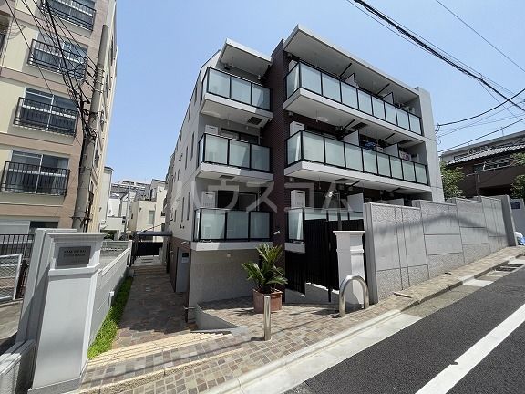 上池台ゼルコバマンションの外観写真