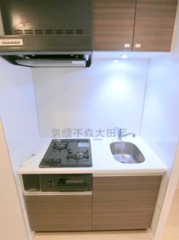 キッチン　2口ガスグリル付システムキッチン