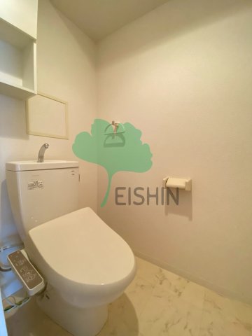 トイレ　清潔感のあるトイレです。
