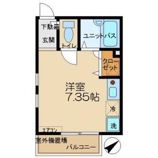 ＪＲ横浜線 八王子みなみ野駅 バス乗車時間：8分 最寄りバス停で下車 徒歩4分 2階建 築19年の間取り写真