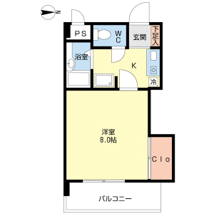 ロイヤル楠元の間取り