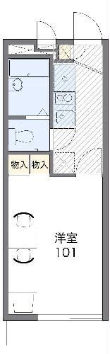 レオパレスエスペランサの間取り