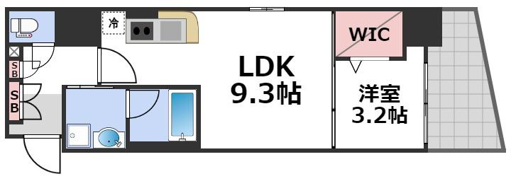 アーバネックス真田山の間取り