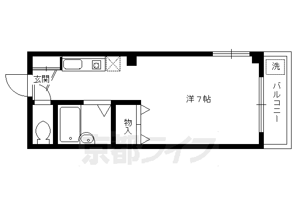 ソニックスマンションの間取り