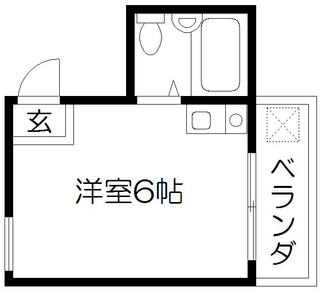 カーナハイツの間取り