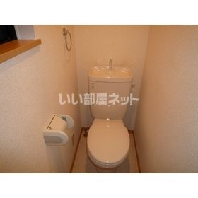 【LIBERTY COURTのトイレ】
