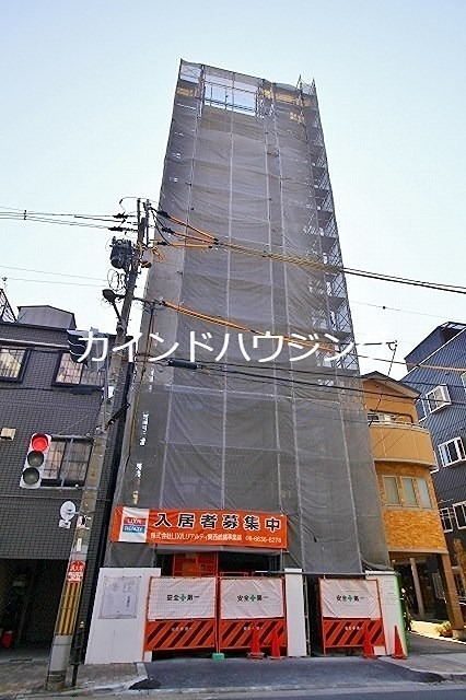 大阪市住吉区清水丘のマンションの建物外観