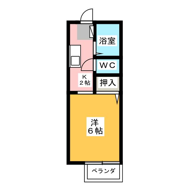 サンシャイン可児川の間取り