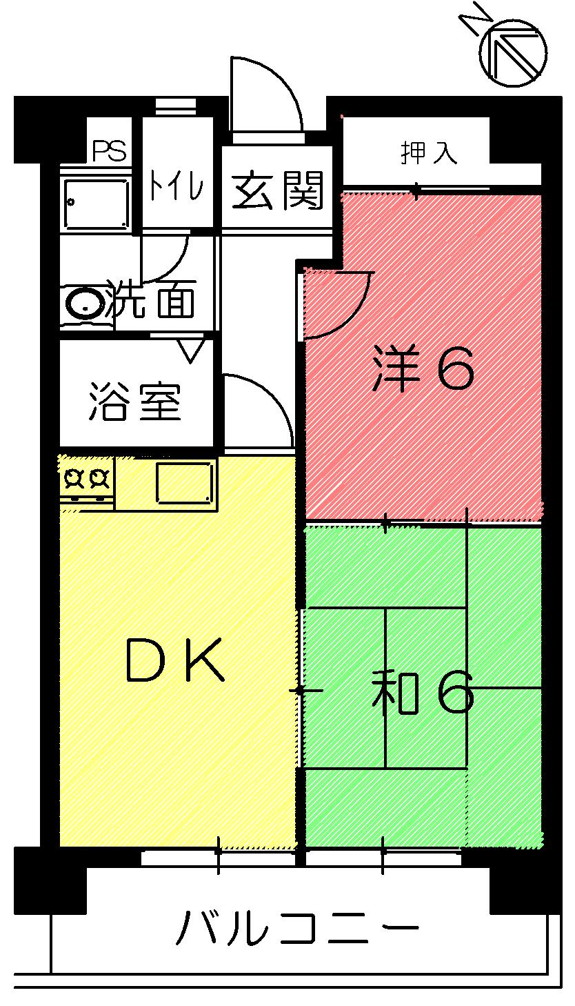 【ニシムラエコノム野洲の間取り】