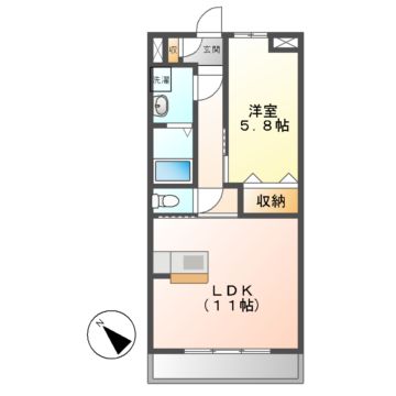 シャンティークの間取り