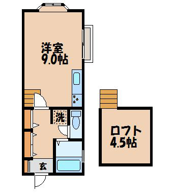 ゆたりハイツ（時津町）の間取り