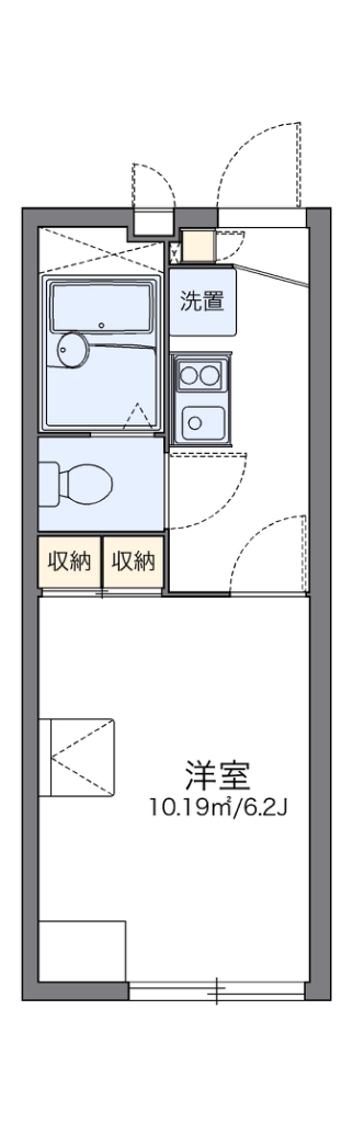 レオパレスＦｒｉｅｄｅｎの間取り