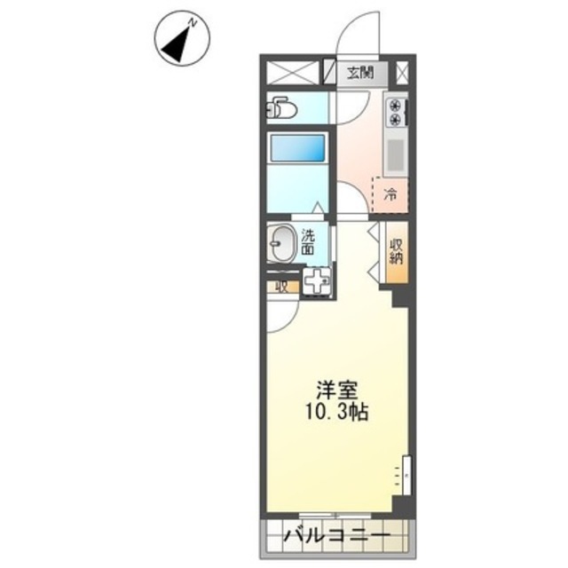 プロムナード石津の間取り