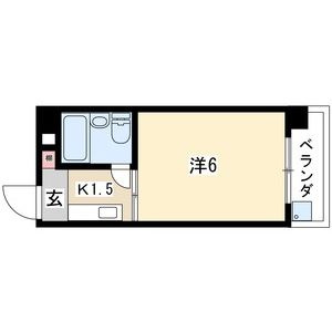 アメニティ植田(ZEROセレブ必須)の間取り