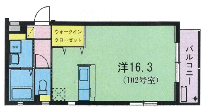 セレーノ.Kの間取り