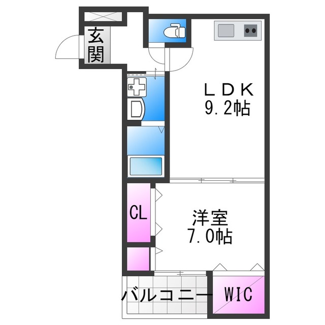 フジパレス　エンの間取り